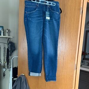 Jag Jeans Women's Dark Blue Ankle Jeans